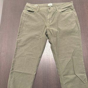 Todd Snyder Olive Italian Moleskin Pant